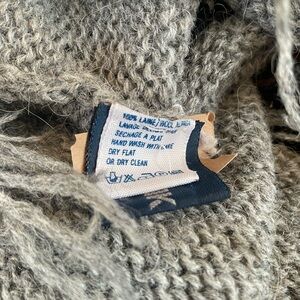 Antik Batik Charcoal Wool Cape